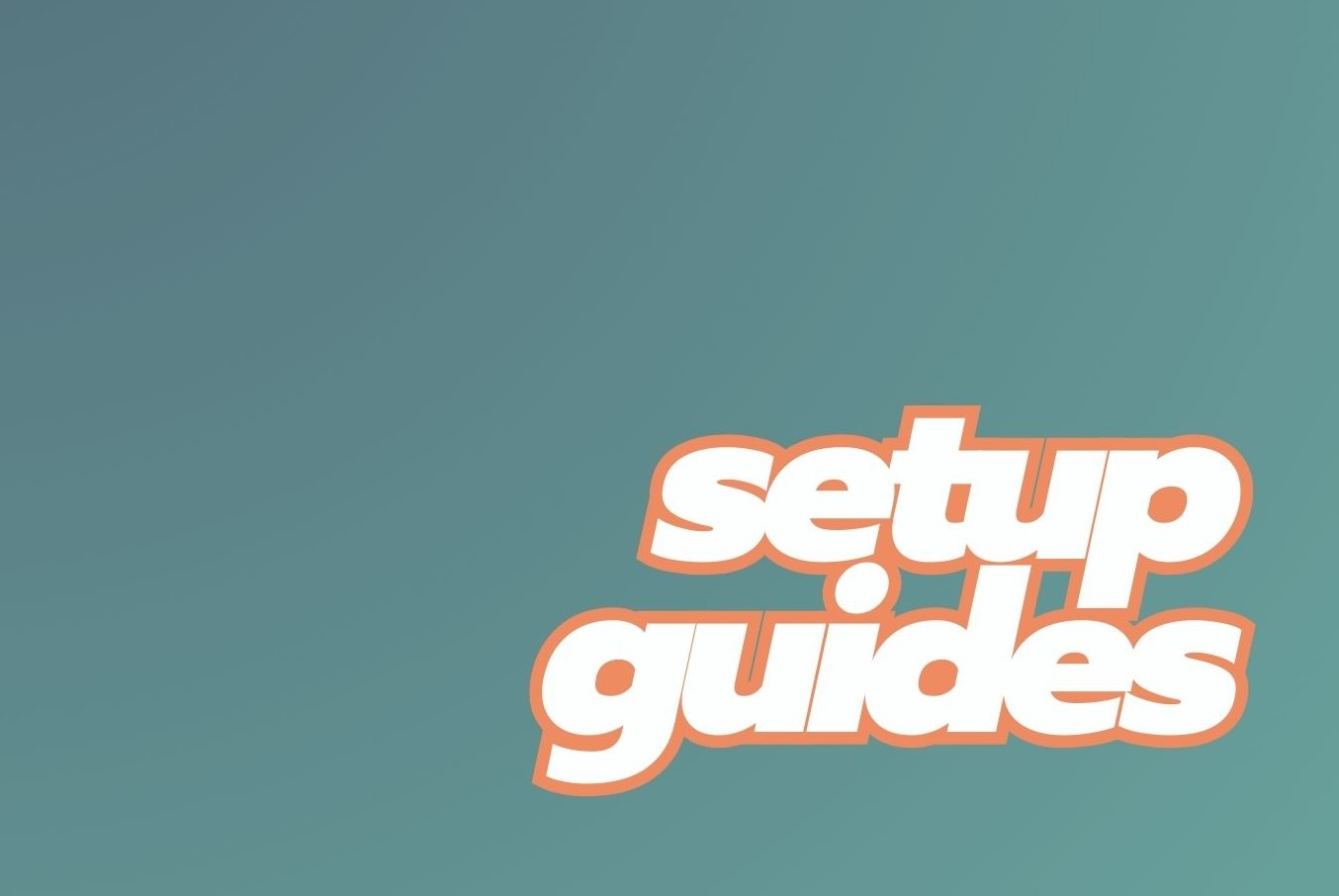 RC Setup Guides